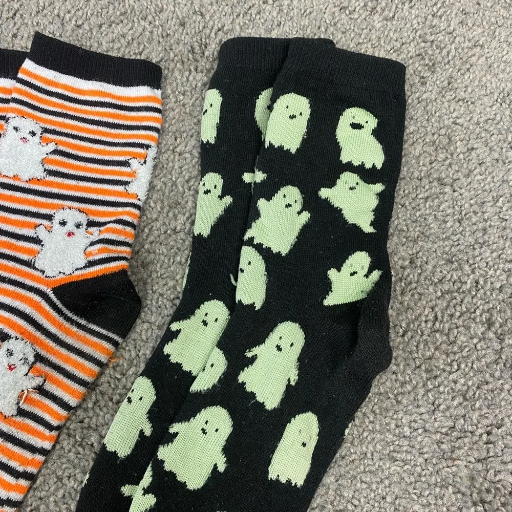 2 pairs halloween socks‎